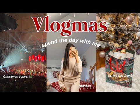 VLOGMAS 2024 / Saint Nicolas Day: spędź ze mną mikołajkowy dzień🧑🏼‍🎄🎄