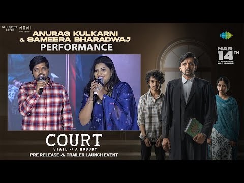 Premalo - Live Performance | Court Pre-Release Event | Nani | Anurag Kulkarni | Vijai Bulganin