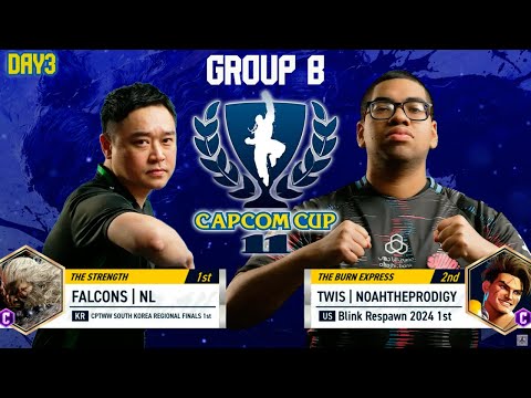 🔥Capcom Cup 11 - Group Stage - Day 3- NOAHTHEPRODIGY (luke) vs. NL (akuma)