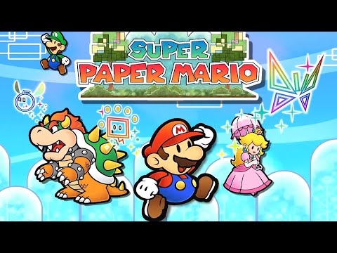 Super Paper Mario - Full Game 100% Walkthrough