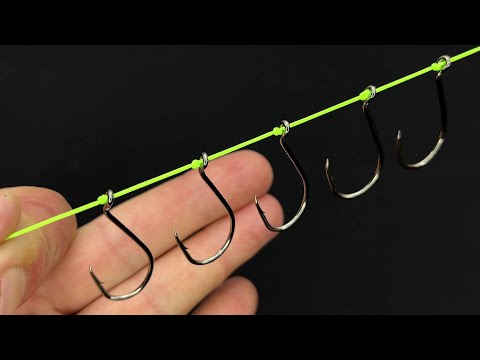 Tie your fishing hooks with this perfect knot, the best "knot" in fishing.