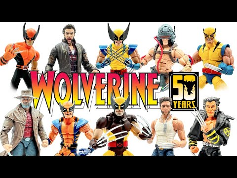 TOP 50 WOLVERINE Action Figures of All Time!!!