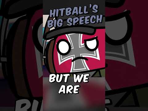 Hitball's big speech #countryballs #animation #funny