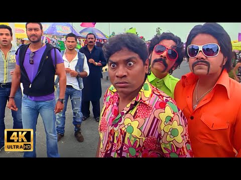 Golmaal 3 Climax Scene - महारानी का हार किधर है? - Johnny Lever, Arshad Warsi, Ajay Devgn - Comedy