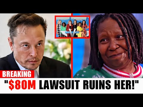 Whoopi Goldberg BREAKS DOWN After $80M Lawsuit Over Elon Musk Comments!