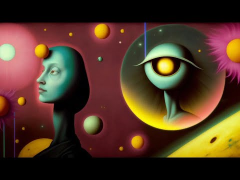 The Machine Dream - Surreal A.I. Generated Odyssey [4K UHD Video Art Screensaver - 12hrs - No Sound]