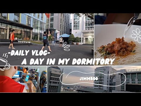 Nhật kí 1 ngày ''nghỉ'' ở kí túc xá của sinh viên IUH | Daily vlog | Jimmboo