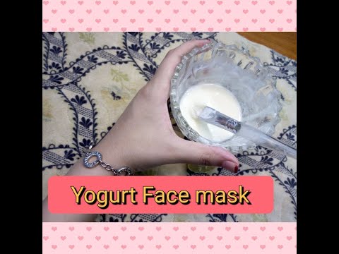 Yogurt and honey  instant glowing face pack || The Lovely Girl Mano.