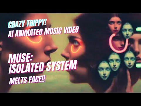 AI Made This! 4K Animated Music Video | Isolated System by Muse | Stable Diffusion AI Video Art