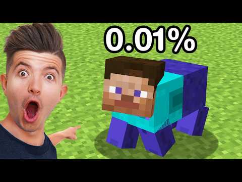 I Found The Rarest Secret Mobs in Minecraft