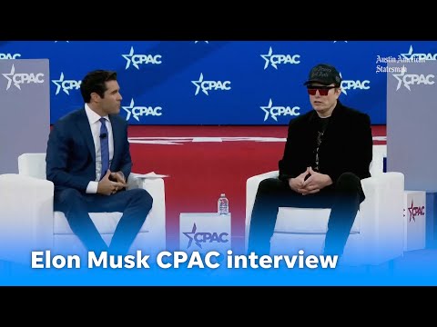 Full Elon Musk interview at CPAC 2025 amid Trump, DOGE impacting federal workers and more