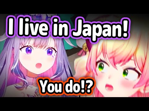 Nene Didn't Know Biboo Lived In Japan and Was Surprised By Her Japanese Skills 【Hololive】