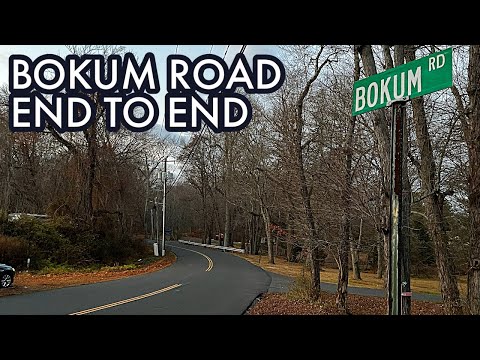 Bokum Road, end to end - Old Saybrook to Essex Connecticut