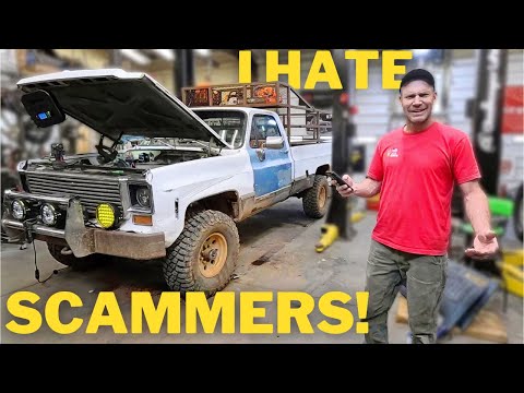 We Almost Got SCAMMED While Working On The Wood Truck!