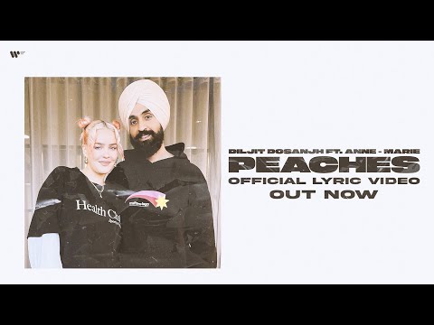 Peaches Lyric Video | Diljit Dosanjh Feat. Anne-Marie | Intense, Raj Ranjodh | Drive Thru