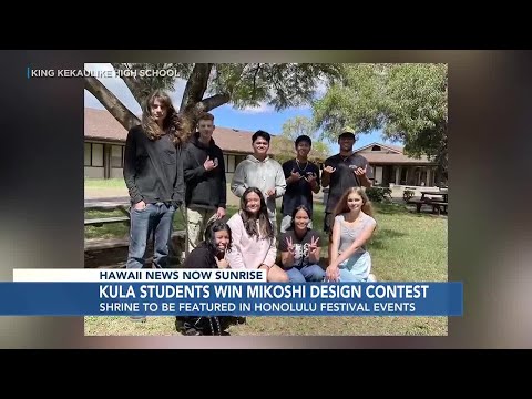 King Kekaulike high school wins Honolulu Fest’s Maui Mikoshi contest