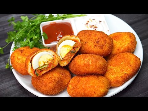 Anda Pakoda Popular Street Food | Iftar recipe | Ramadan Special Ande Aloo Pakoda