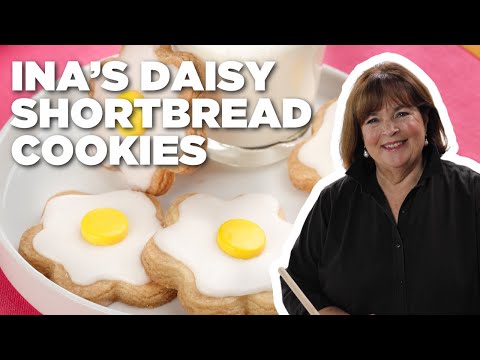 Ina Garten's Daisy Shortbread Cookies | Barefoot Contessa | Food Network