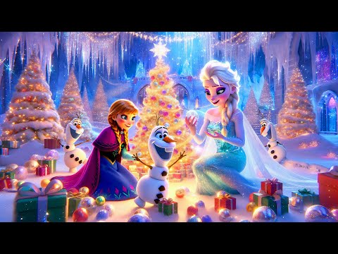 Relaxing Christmas Piano with Elsa, Anna & Olaf - Try Listening In 5 Minutes To Fall Into Deep Sleep