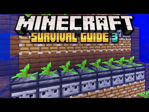 Automatic Kelp = Infinite Fuel! ▫ Minecraft Survival Guide S3 ▫ Tutorial Let's Play [Ep.76]