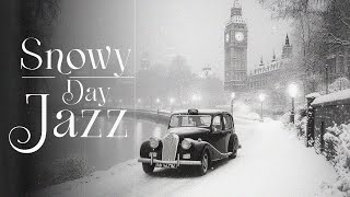 Snowy Day Jazz ❄: Peaceful Vibes with Classic Relaxing Music 🎷