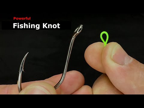 Powerful Fishing Knot for Hook and Swivel!