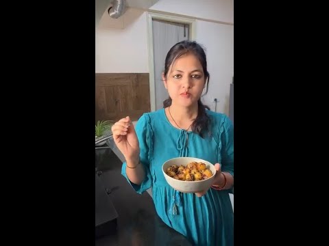 Chilli-garlic potato balls |इतना स्वाद बना की, मै अकेली ही सारा खा गई | 😆