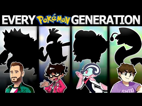 4 Artists Design Pokemon For Each Generation