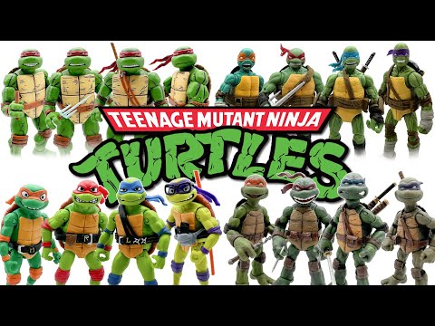 Who made the BEST TMNT Action Figures?!?!  Teenage Mutant Ninja Turtles!!!