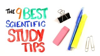 The 9 BEST Scientific Study Tips