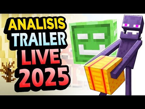 ✅ TRAILER Minecraft LIVE 2025 👉SNAPSHOT 25W05A