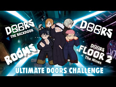 The Ultimate Doors Challenge (JJK Characters Play All Doors)