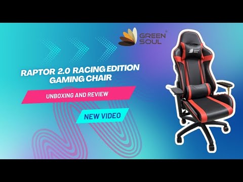 Best Gaming chair under Rs. 9000/- | Green soul Raptor 2.0 chair unboxing and review