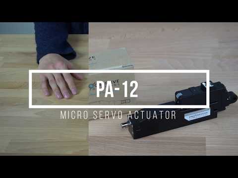 Product Overview - PA-12 Micro Precision Servo Actuator