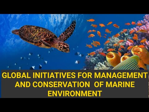 Global Initiatives for Management and Conservation of Marine Environment.