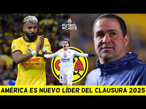 AMÉRICA vence a ATLAS y es LÍDER del CLAUSURA 2025 con doblete de Rodrigo Aguirre | Futbol picante