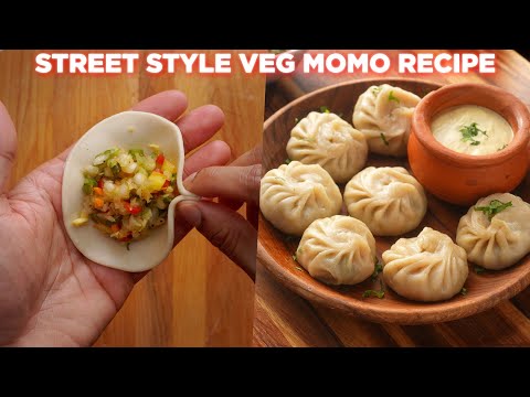 Easy Street Style Veg Momo Recipe