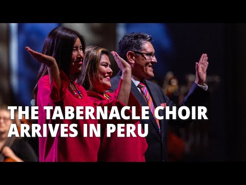 The Tabernacle Choir Performs Its First Concert in Peru