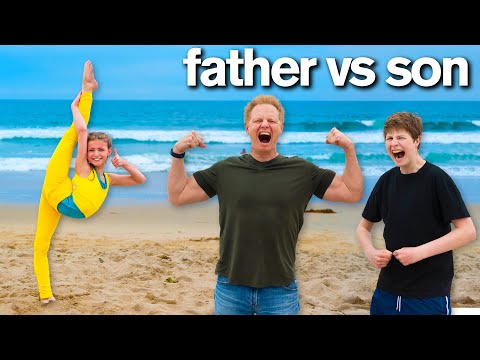 Father vs Son Extreme Photo Challenge