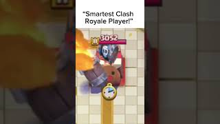 “Smartest Clash Royale Player” #clashroyale #clashroyaleshorts #clashroyalememes #shorts