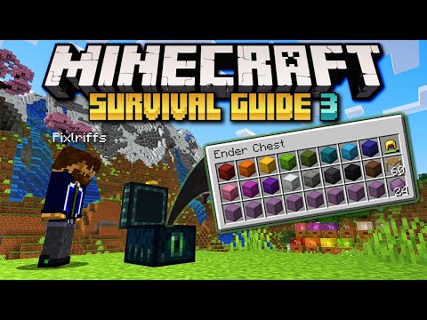 My Ender Chest Shulker Box Setup! ▫ Minecraft Survival Guide S3 ▫ Tutorial Let's Play [Ep.88]