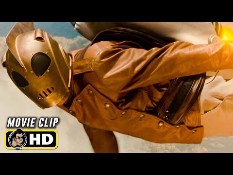 THE ROCKETEER Best Action Compilation (1991)