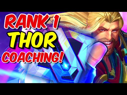 Rank 1 Thor Coaches DIAMOND Thor Main! | Marvel Rivals