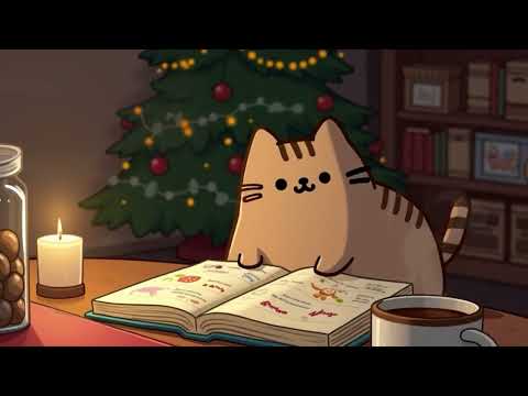 Lofi Beats with Pusheen 🌙 Late Night Study and Relaxation [Chill Mix]