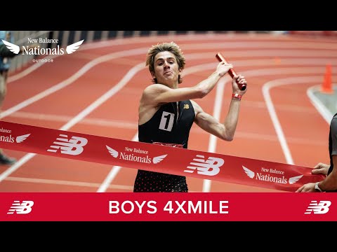 Boys 4xMile - New Balance Nationals Indoor 2025