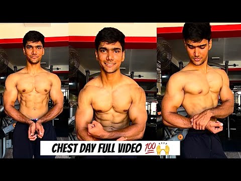 CHEST DAY FULL VIDEO💯🙌🏻 #chestworkout #gym #workout #motivation #youtube