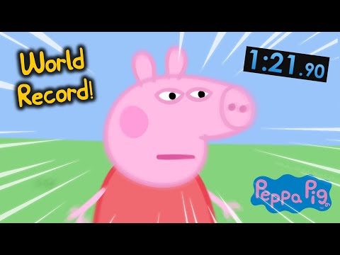 Peppa Pig Speedrun WORLD RECORD