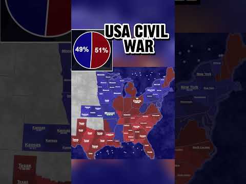 USA civil war  #territorial #usa #civilwar #territorialio #war #maps