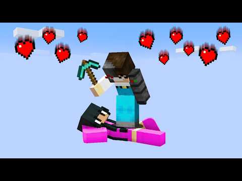 Minecraft, But It's On 1 Girlfriend Block