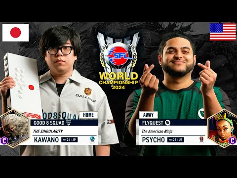 🔥Street Fighter League: World Championship-2024 - KAWANO (akuma) vs. PSYCHO (kimberly)